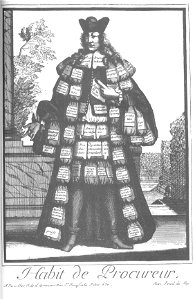 Habit de procureur