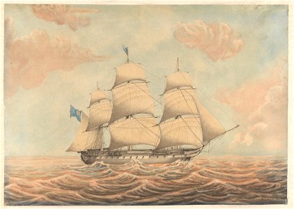 H.M.S. Stag 1830 RMG PY0843