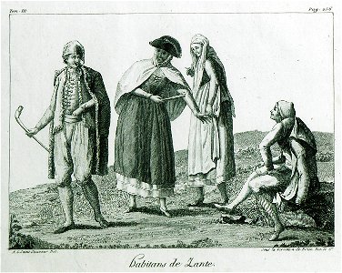 Habitans de Zante - Grasset De Saint-sauveur André - 1800