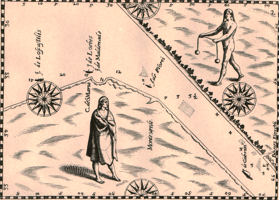Habitantes del Río de la Plata según Ottsen