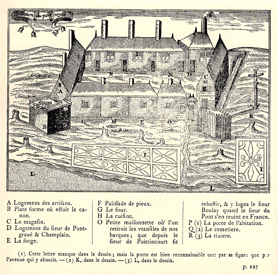 Habitation-Port-Royal-1605
