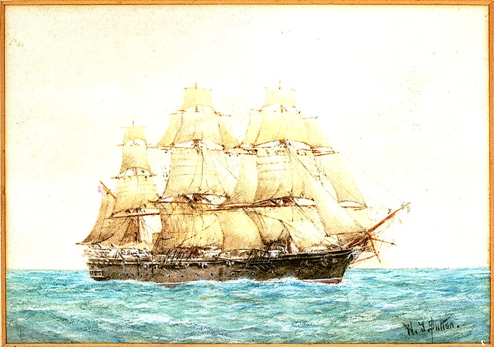 H.M.S. Volage 1896 RMG PU6248