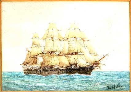 H.M.S. Volage 1896 RMG PU6248