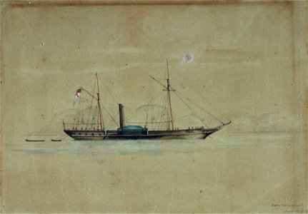 H.M.S. Wilberforce June 14th 1842 RMG PU6175