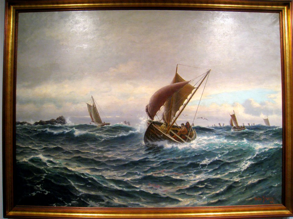 Haakon Jensen Kaulum - Fiskere Ved Kvitsøy - IMG 9311