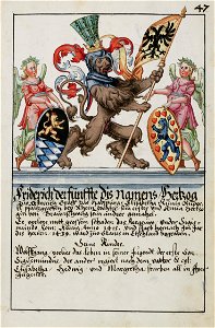 Habsburger Wappenbuch Fisch saa-V4-1985 047r