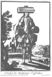 Habit de malletier-coffretier