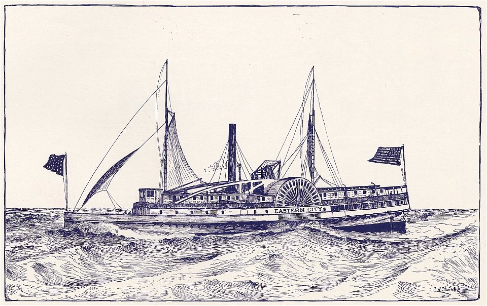 Eastern City (steamboat 1852) 01