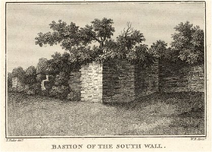 Eastern Entrance of Caerwent - Bastion of the south wall