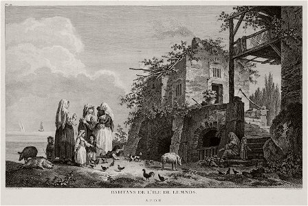 Habitans de l'ile de Lemnos - Choiseul-gouffier Gabriel Florent Auguste De - 1782