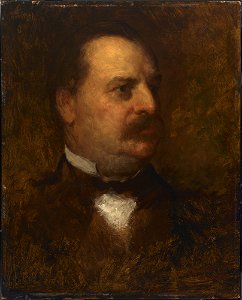 Eastman Johnson - Grover Cleveland - NPG.71.58 - National Portrait Gallery
