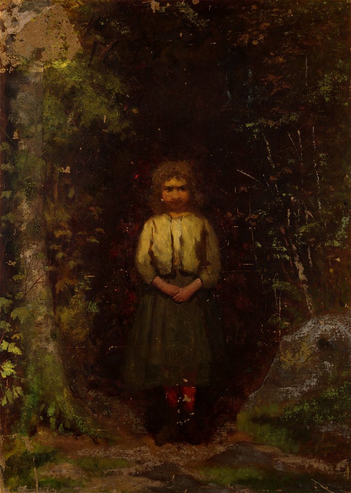 Eastman Johnson - On the Hillside - 1979.14.3 - Yale University Art Gallery