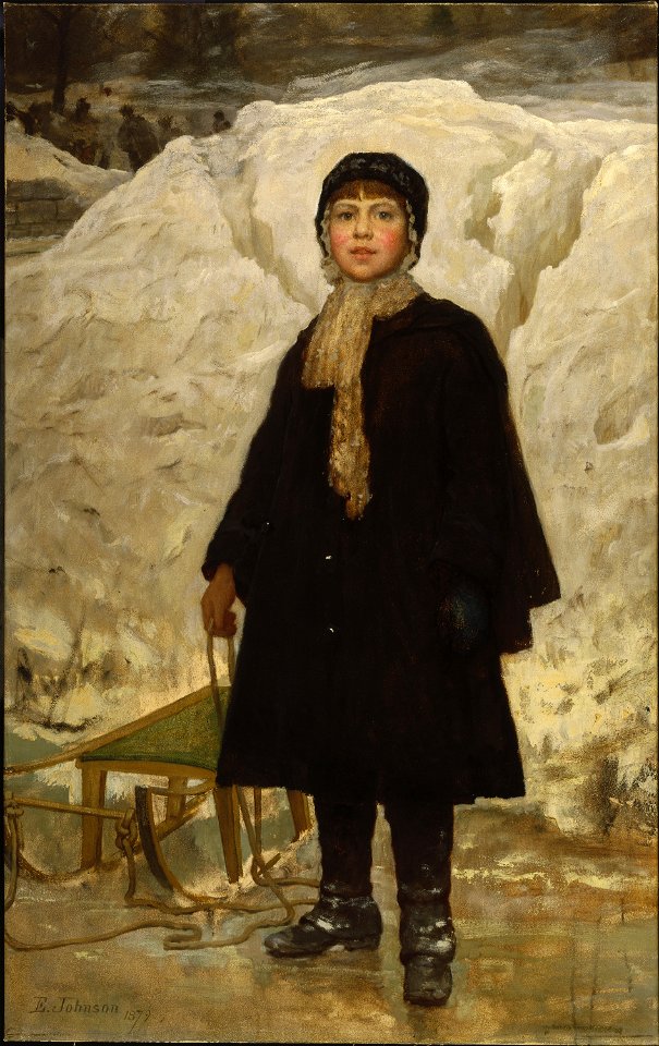 Eastman Johnson - Portrait of a Child - Google Art Project