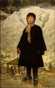 Eastman Johnson - Portrait of a Child - Google Art Project