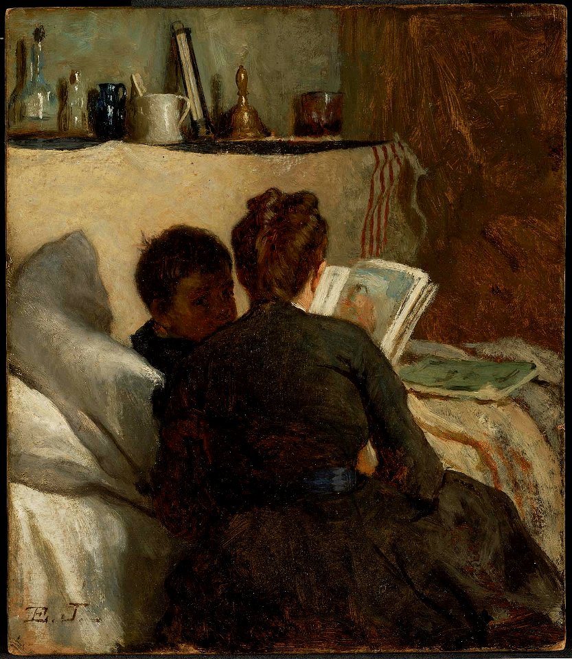 Eastman Johnson - The Little Convalescent - 40.90 - Museum of Fine Arts