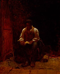 Eastman Johnson - The Lord Is My Shepherd - Google Art Project