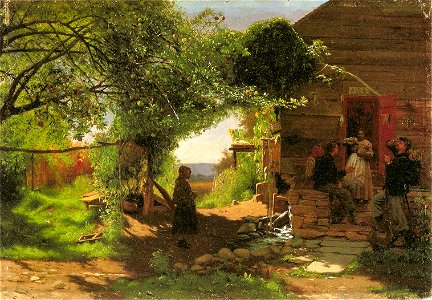 Eastman Johnson - Union Soldiers Accepting a Drink - ebj - fig 75 pg139