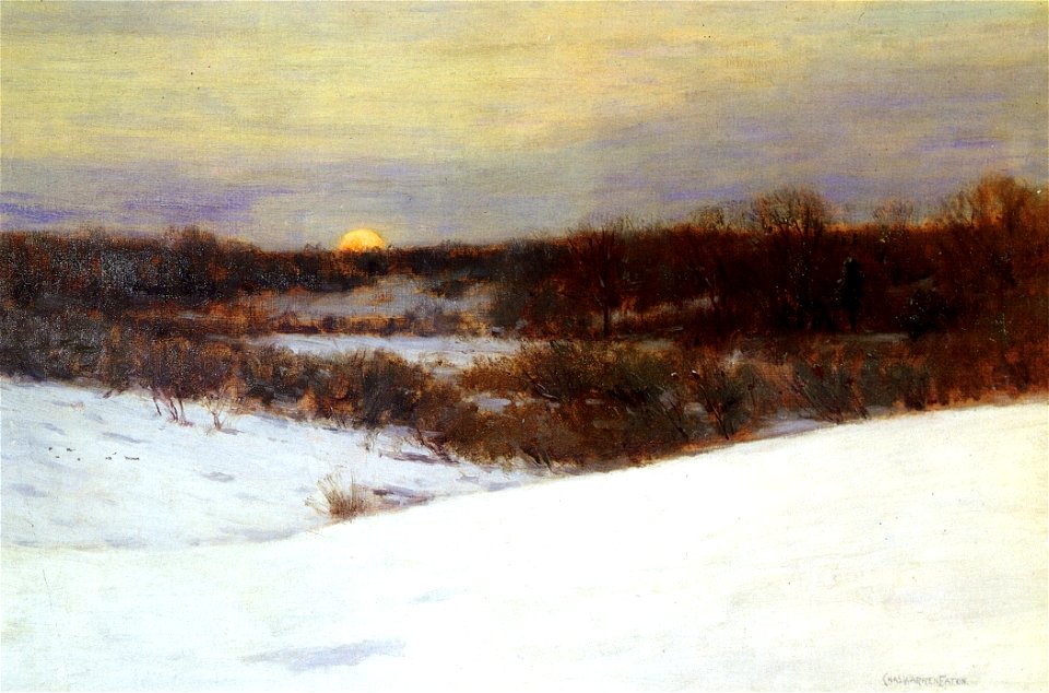 Charles Warren Eaton - Winter Sunrise