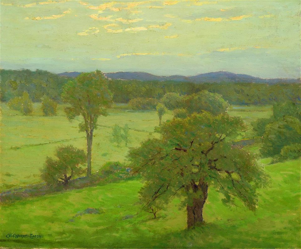 Verdant Landscape by Charles Warren Eaton