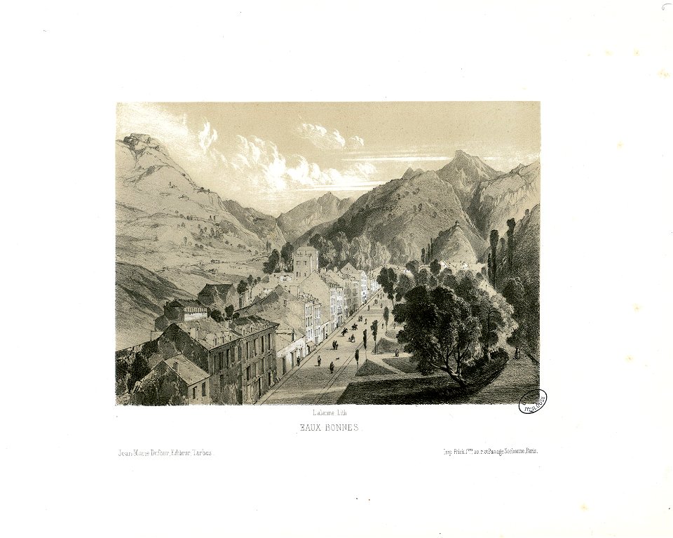 Eaux-Bonnes - Fonds Ancely - B315556101 A LALANNE 2 008