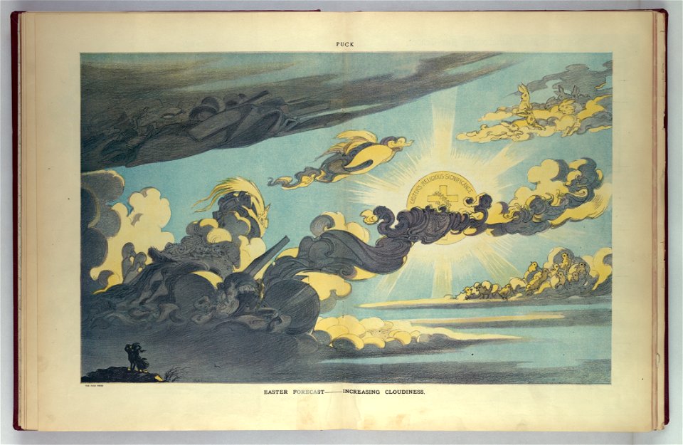 Easter forecast - increasing cloudiness - Kep. LCCN2011647569