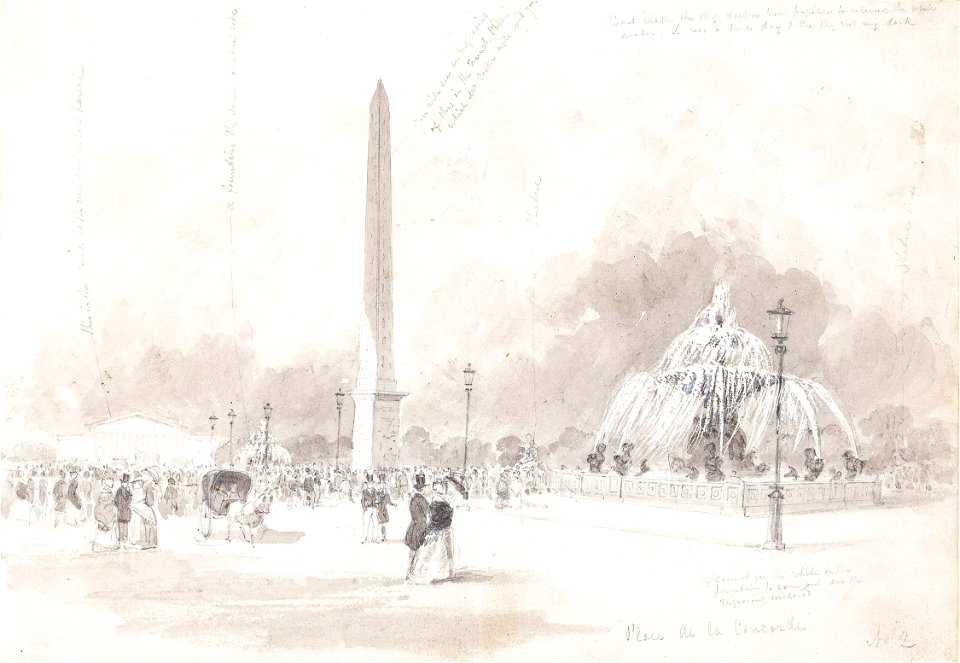 Ebenezer Landells - Place-de-la-Concorde