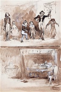 Ebenezer Landells - Signor Hopperini’s’ dancing class disturbing the downstairs neighbour