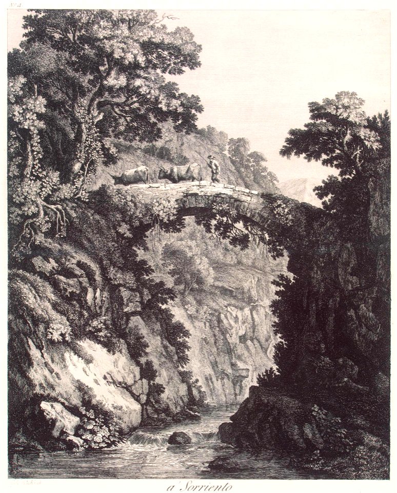 Georg Abraham Hackert - View near Sorrento - WGA11016