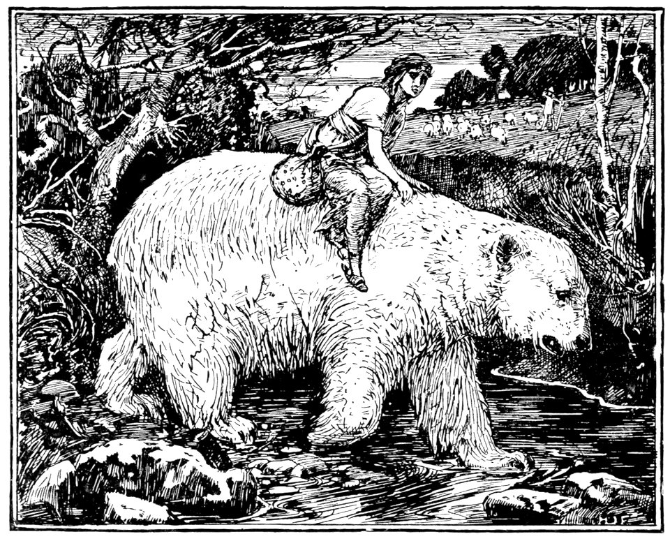 East of the Sun and West of the Moon-The Blue Fairy Book-0050