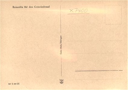 Eberhardskirche, Zeichn (AK 541G46 Gebr. Metz) R
