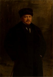 Eastman Johnson - Amos Adams Lawrence (1814-1886) - H190 - Harvard Art Museums