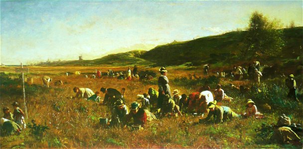 Eastman Johnson - Cranberry Harvest