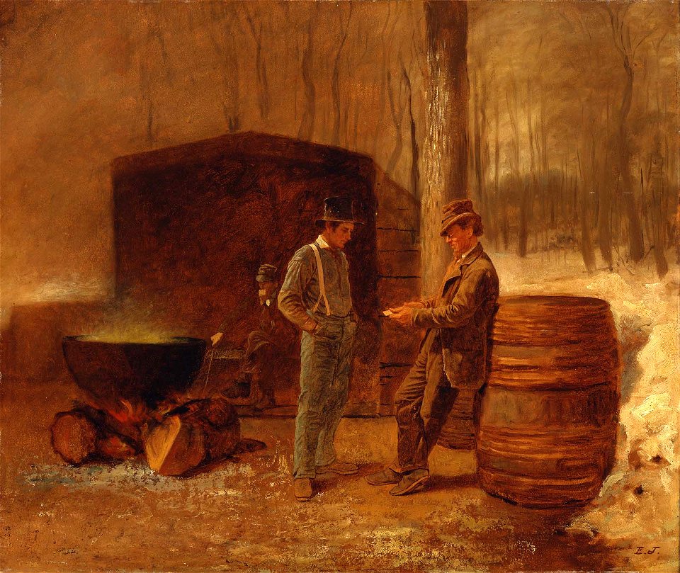 Eastman Johnson - Measurement and Contemplation - 48.435 - Museum of Fine Arts