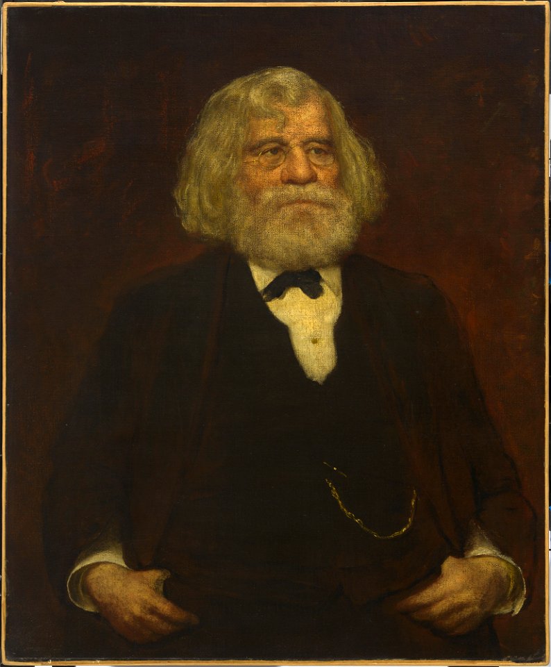 Eastman Johnson - Parke Godwin - NPG.67.45 - National Portrait Gallery