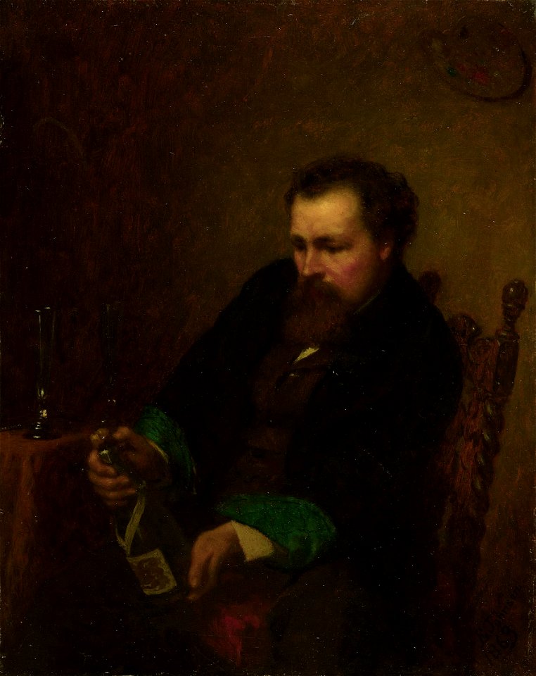 Eastman Johnson - Self-Portrait - 1924.126 - Art Institute of Chicago