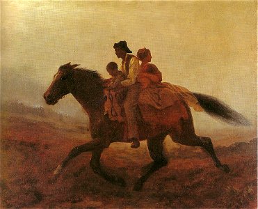 Eastman Johnson - A Ride for Liberty -- The Fugitive Slaves - ejb - fig 74 - pg 137
