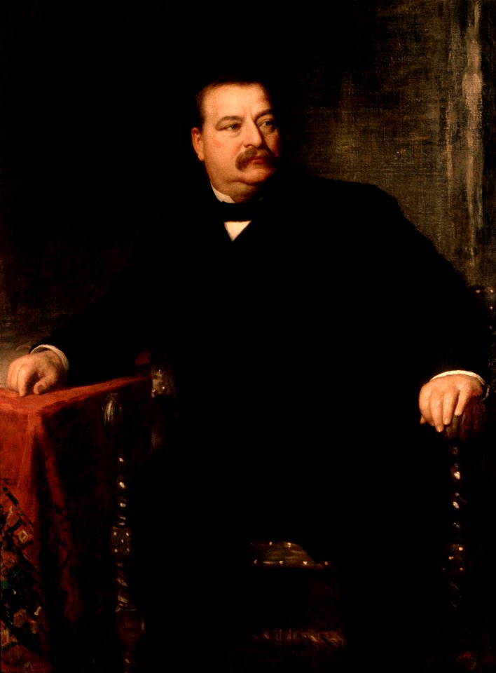 Eastman Johnson - Grover Cleveland - Google Art Project