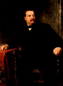 Eastman Johnson - Grover Cleveland - Google Art Project