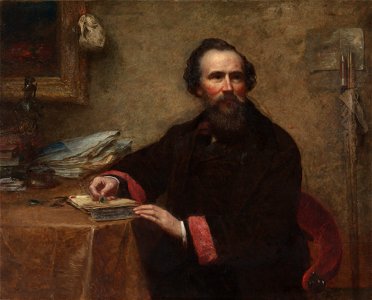 Eastman Johnson - Portrait of Genio C. Scott - 1965.475 - Cleveland Museum of Art