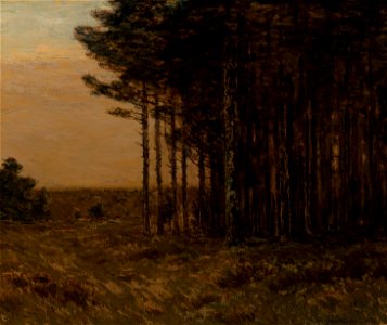 Edge of the Forest by Charles Warren Eaton, 1903. Free illustration for personal and commercial use.