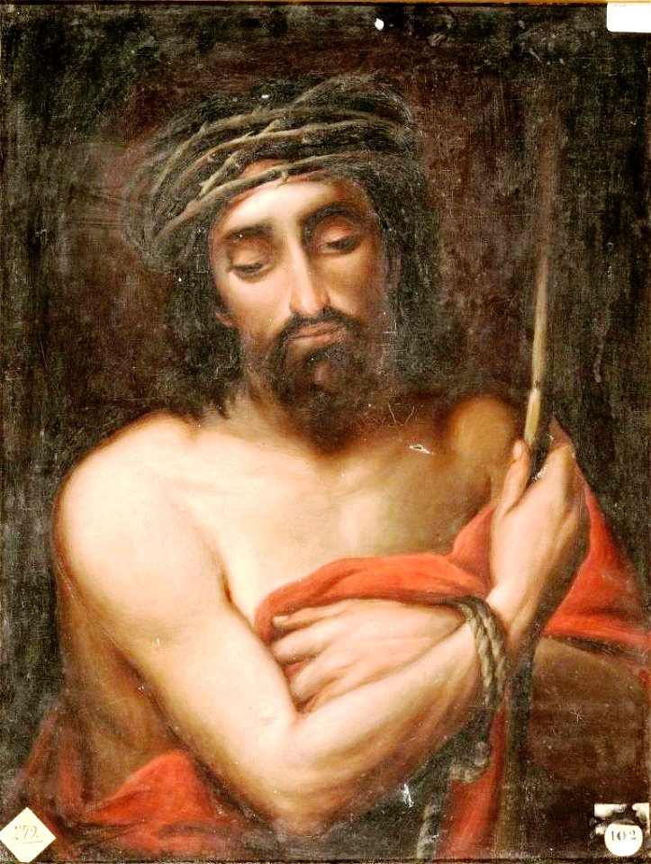 Ecce Homo, copia de un original de Tiziano (Real Academia de Bellas Artes de San Fernando)