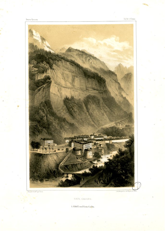 Eaux-Chaudes (Basses-Pyrénées-Vallée d'Ossau) - Fonds Ancely - B315556101 A GORSE 9 012