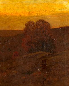 Autumnal Gold by Charles Warren Eaton, oil
