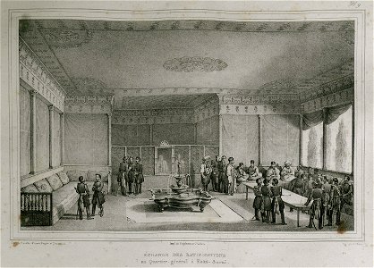 Echange des ratifications au Quartier-général à Eski-Serai - Sayger C - 1834
