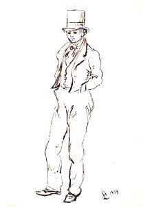 Ebenezer Landells - Standing Boy