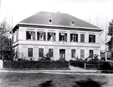 Ebenthal Gradnitz alte Volks-Schule 1931 eingescannt