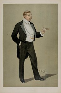 Baron Hermann von Eckardstein Vanity Fair 21 July 1898