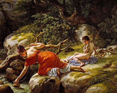 Eckersberg, CW - Hagar og Ismael - 1813