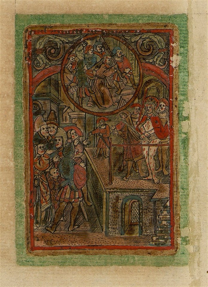 Ecce Homo ca.1519 print by Master S., S.V 89071, Prints Department, Royal Library of Belgium