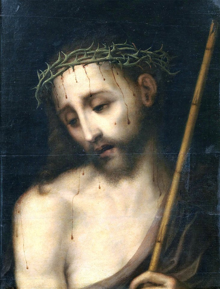 Ecce Homo, del taller de Luis de Morales (Museo del Prado)